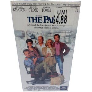 The Paper VHS New Sealed Watermarks Michael Keaton Randy Quaid Glenn Close Video